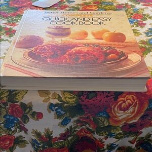 Better Homes and Gardens Complete Quick and Easy Cook Book - White Cover